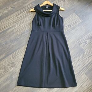 Spense Black Midi Dress